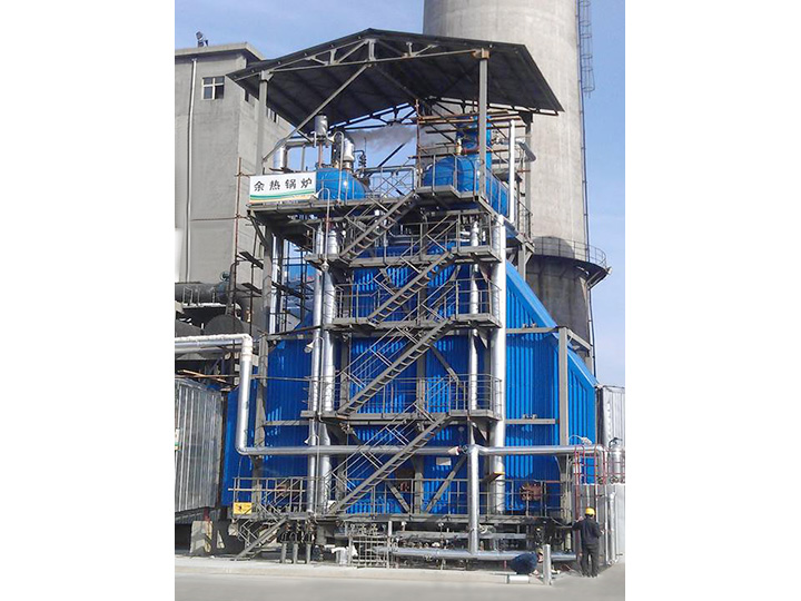 Low temperature coking waste heat boiler